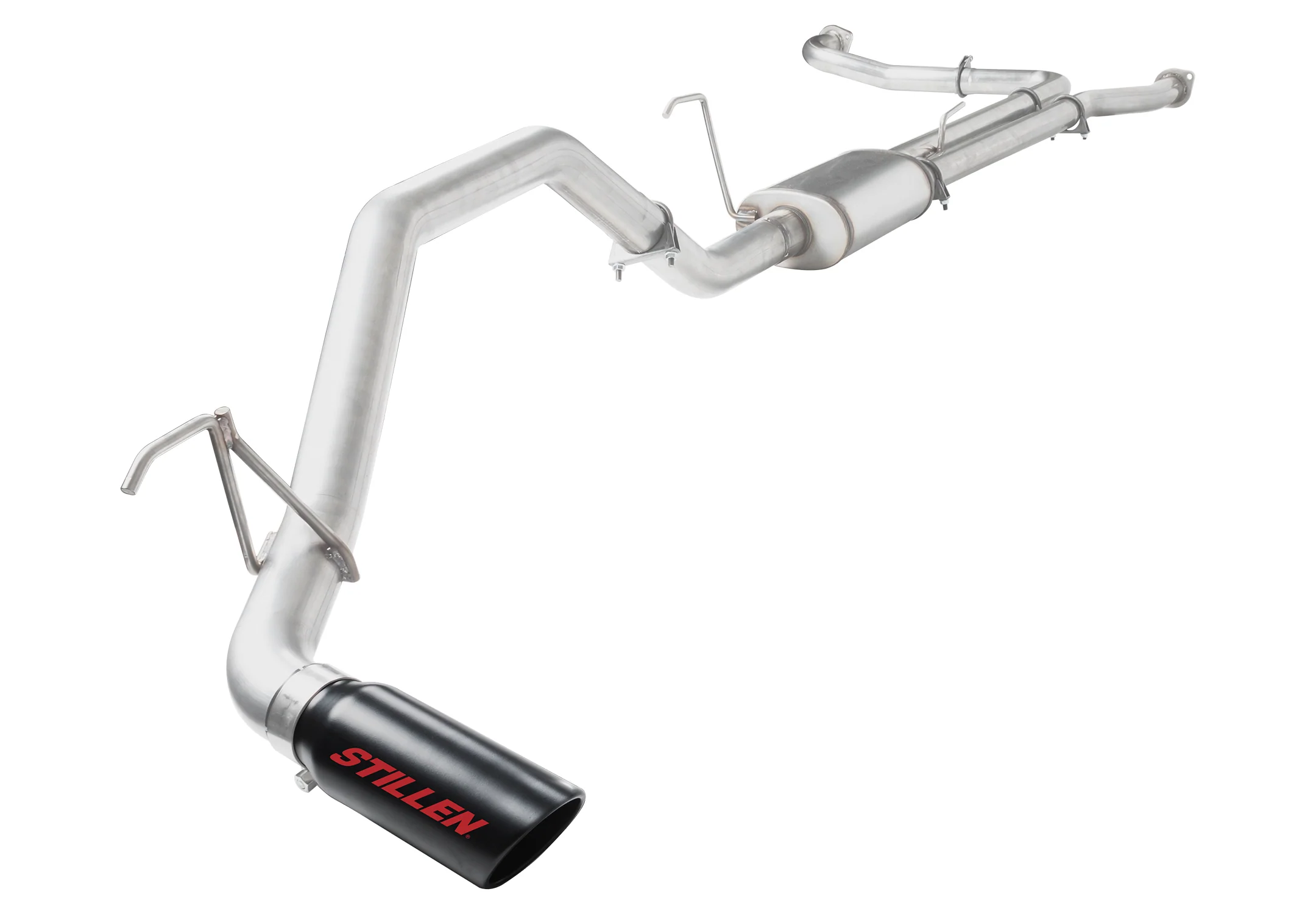 2016-2024 Nissan Titan [5.6L] (NON-XD) 2WD/4WD - STILLEN Cat-Back Exhaust - Black Tip - 509561 - Image 2