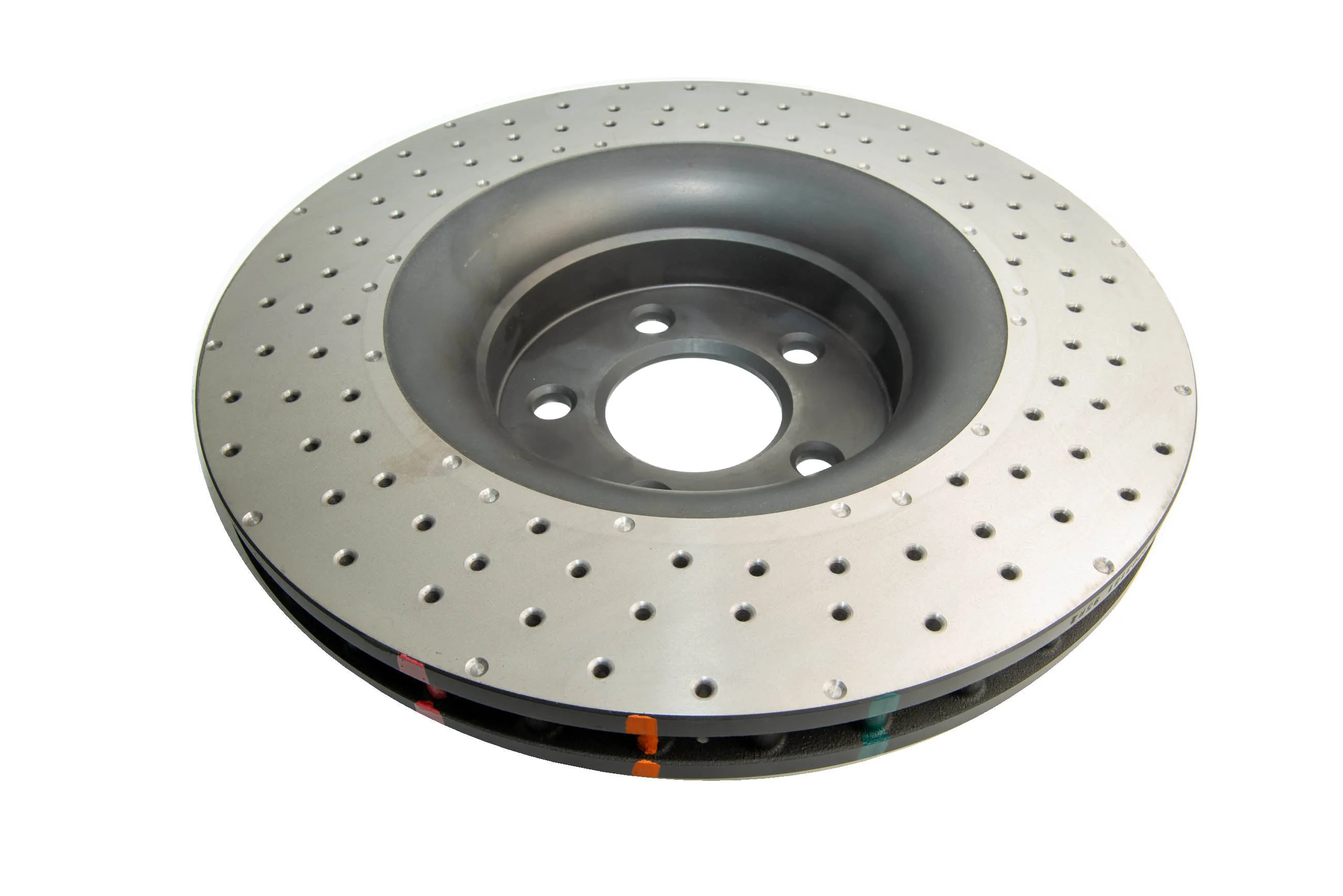 2017-2018 Ford Mustang & More | DBA 4000 Series Cross-Drilled/Dimpled WAVE Disc Brake Rotor [Front] | DBA42164XD - Image 3