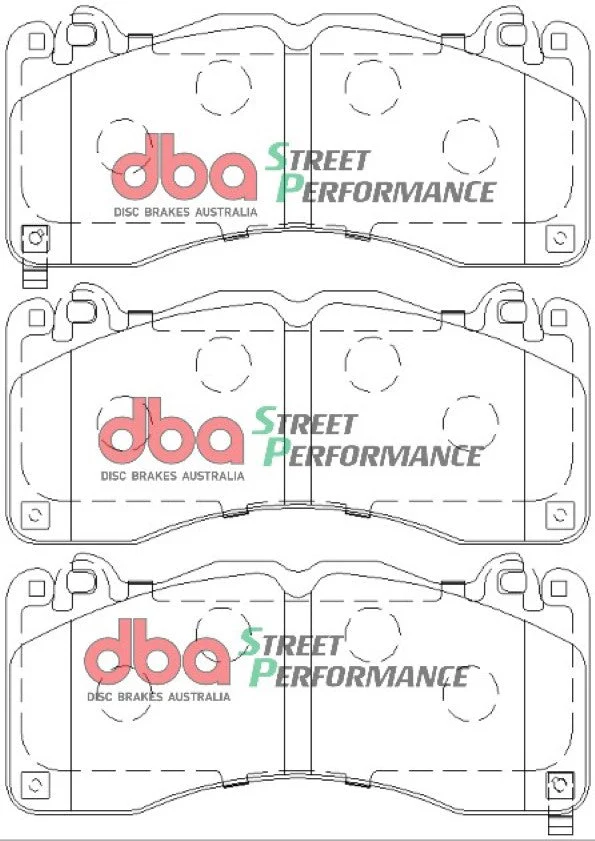 2017-2018 Ford Mustang & More | DBA SP Street Series Brake Pads [Front] | DB9021SP - Image 5