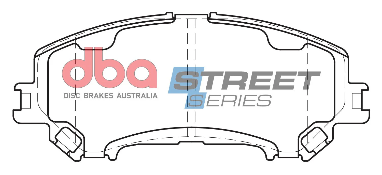 2017-2022 Nissan Rogue Sport & More | DBA SS Street Series Brake Pads [Front] | DB2345SS - Image 5