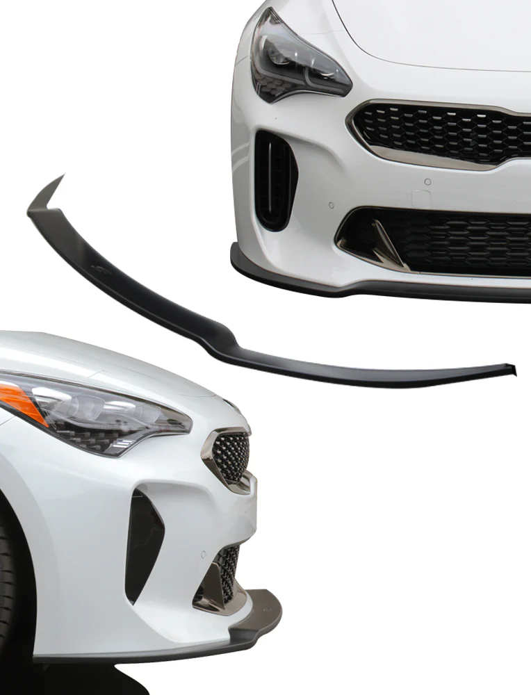 2018-2022 Kia Stinger GT AWD/RWD 3.3TT - STILLEN Front Splitter [Matte Black] - KB26001MB