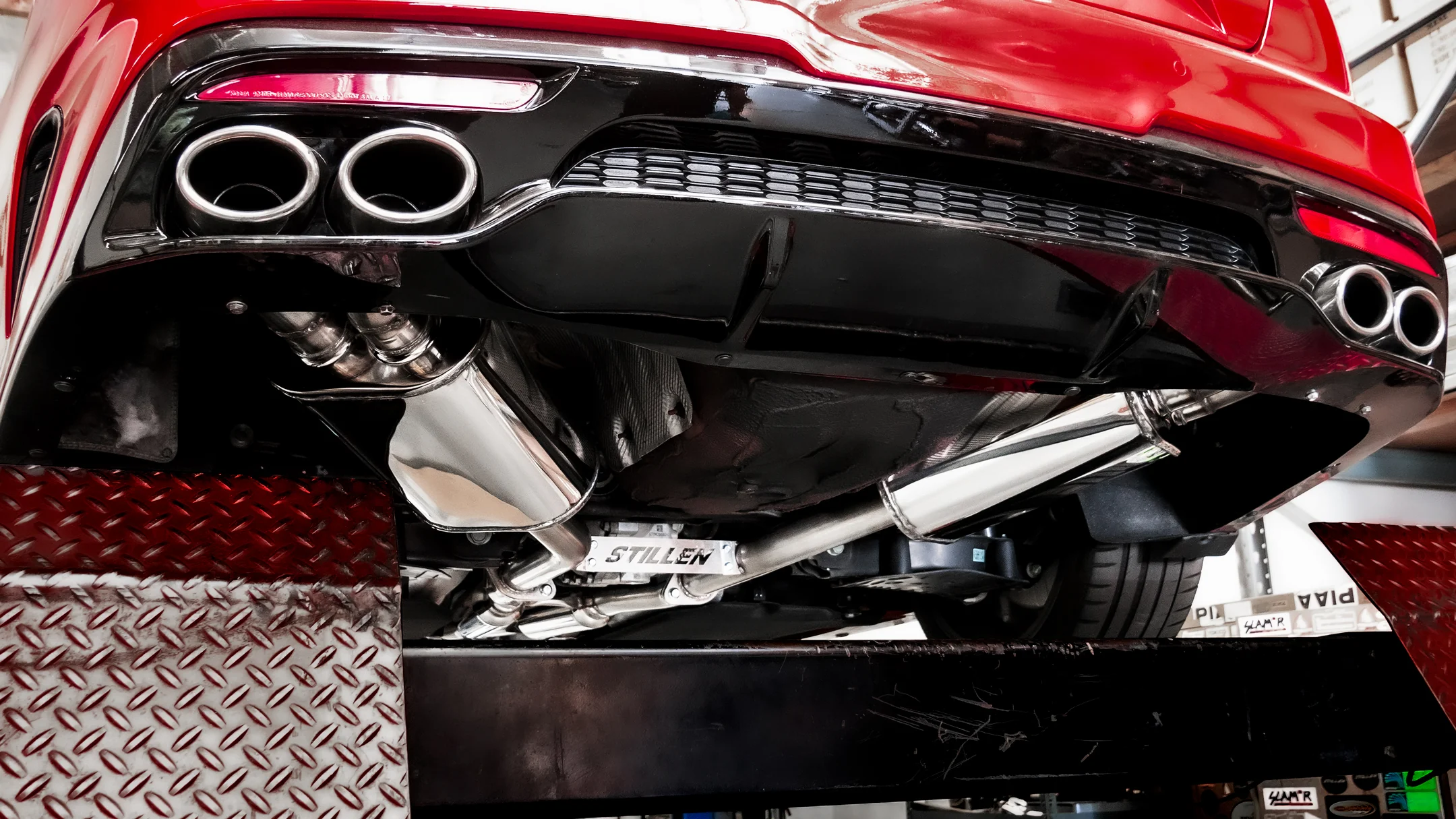 2018-2023 Kia Stinger GT- AWD/RWD [3.3L Twin Turbo]  - STILLEN Cat Back Exhaust - 504330 - Image 2