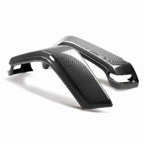 2019-2024 Jeep Wrangler (JL) Carbon Fiber Front Fender Flares - Anderson Composites - AC-FLR18JPJL-F