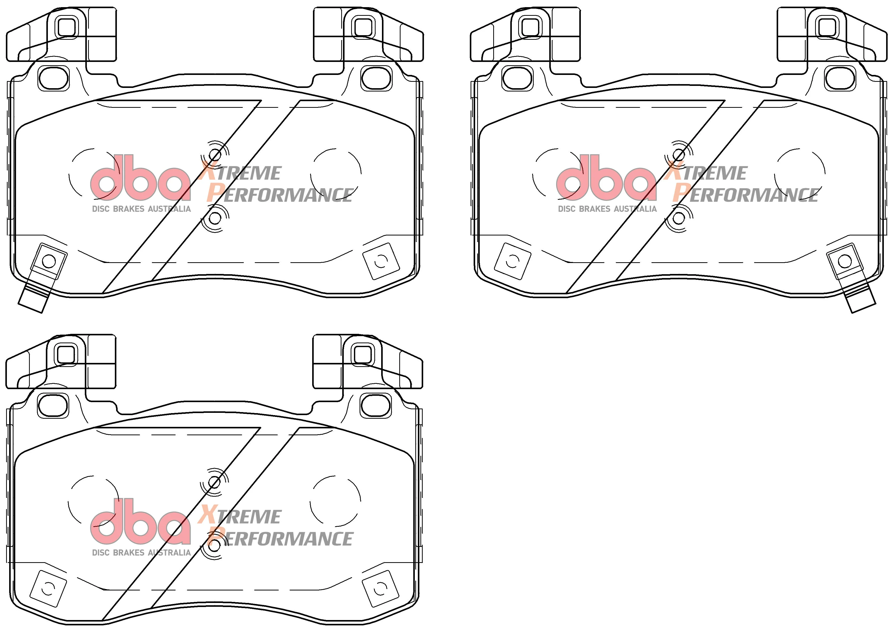 2020-2023 Kia Stinger | DBA XP Street Series Brake Pads [Front] | DB15003XP - Image 5