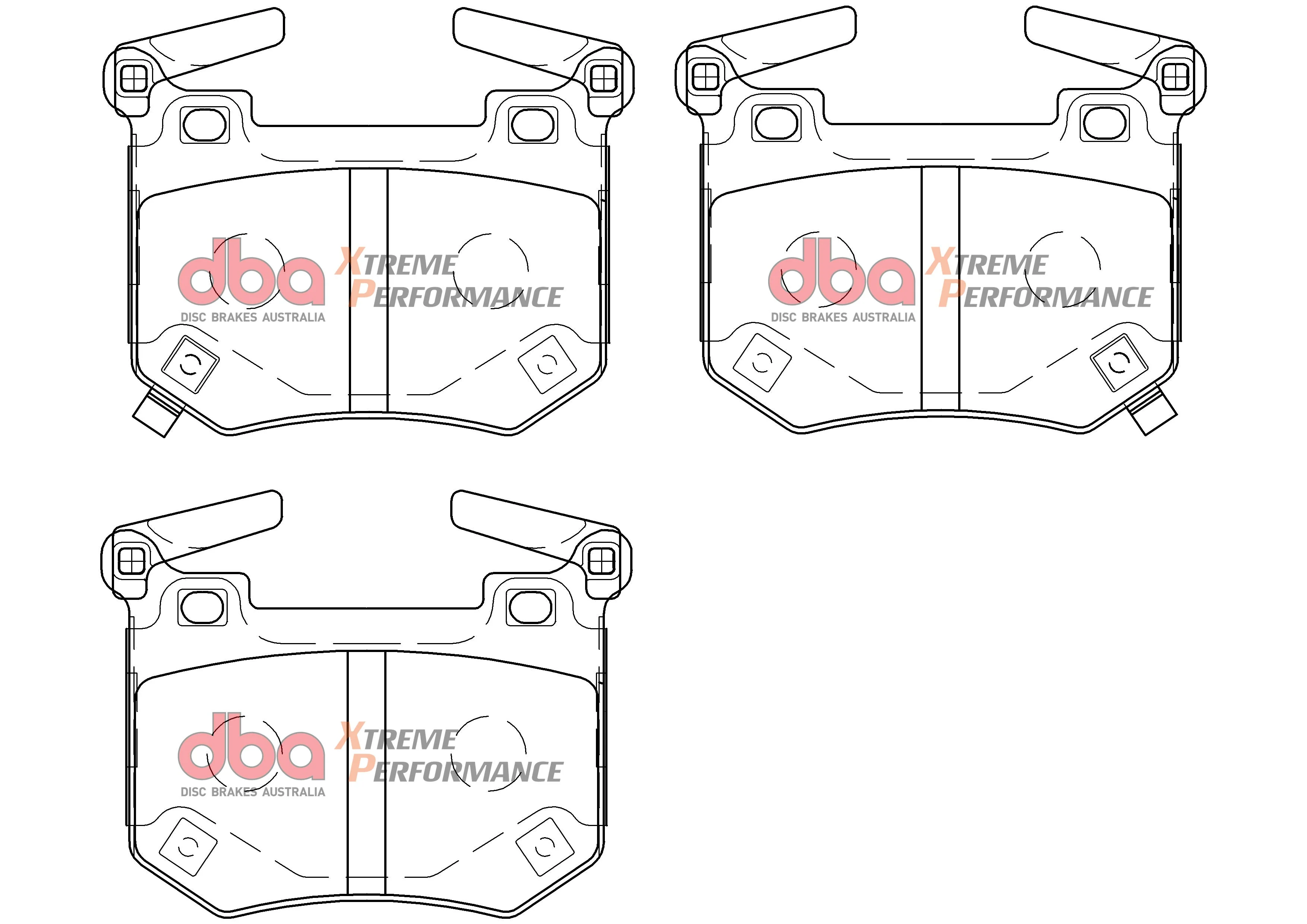 2020-2023 Kia Stinger | DBA XP Street Series Brake Pads [Rear] | DB15004XP - Image 5