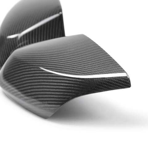 2020-2024 Chevrolet Corvette (C8) Carbon Fiber Replacement Mirror Covers  - Anderson Composites - AC-MC20CHC8 - Image 4