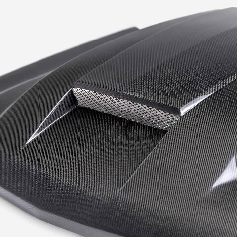 2020-2024 Chevrolet Silverado 1500 Type-CP Carbon Fiber Hood  - Anderson Composites - AC-HD20CHSV-CP - Image 5