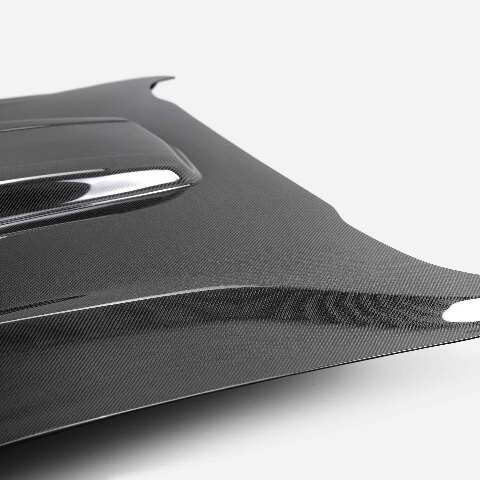 2021-2023 Ford Mustang Mach 1 Type-SK Double-Sided Carbon Fiber Hood - Anderson Composites - AC-HD21FDMUM1-SK-DS - Image 6