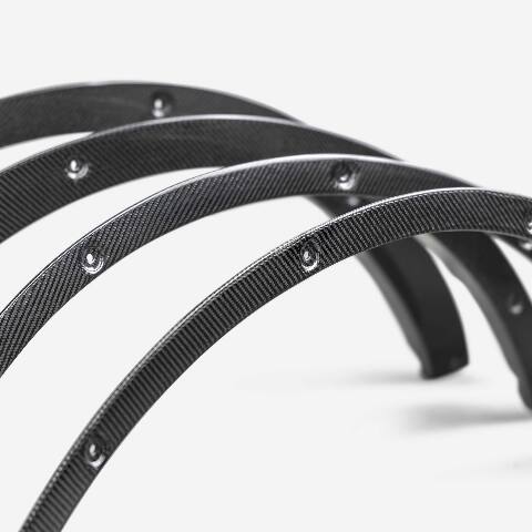 2021-2024 Ford Bronco 2DR Carbon Fiber Fender Flare Delete Kit - Anderson Composites - AC-FDL21FDBR2D - Image 6