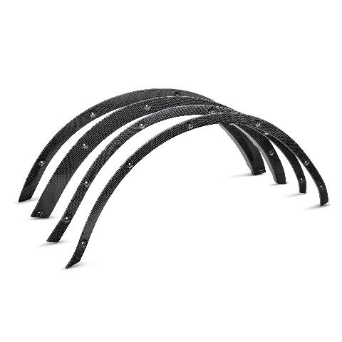 2021-2024 Ford Bronco 4DR Carbon Fiber Fender Flare Delete Kit - Anderson Composites - AC-FDL21FDBR4D - Image 6