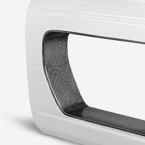 2021-2024 Ford Bronco 4DR Fiberglass Front Halo Doors With Carbon Fiber Inserts - Anderson Composites - AC-DD21FDBR4D-HA-F-PC - Image 6