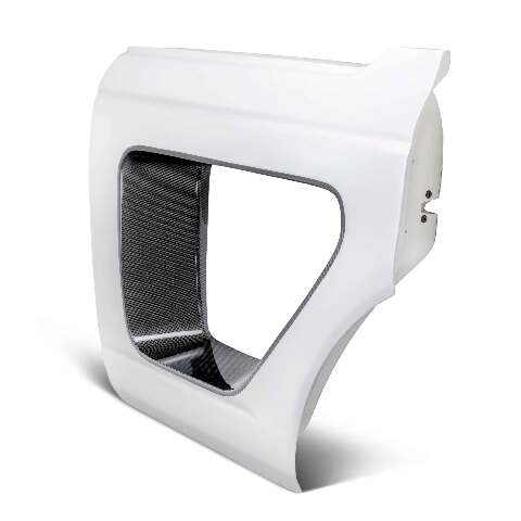 2021-2024 Ford Bronco 4DR Fiberglass Rear Halo Doors With Carbon Fiber Inserts - Anderson Composites - AC-DD21FDBR4D-HA-R-PC - Image 2