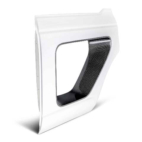 2021-2024 Ford Bronco 4DR Fiberglass Rear Halo Doors With Carbon Fiber Inserts - Anderson Composites - AC-DD21FDBR4D-HA-R-PC - Image 4