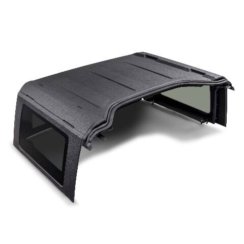 2021-2024 Ford Bronco 4DR Fiberglass W Black Textured Coating Hardtop - Anderson Composites - AC-HT21FDBR4D-BK