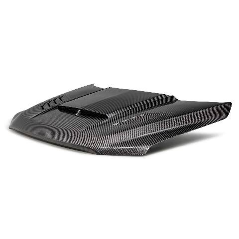 2021-2024 Ford F-150 XL Type-AB Carbon Fiber Hood - Anderson Composites - AC-HD21FDF150-AB