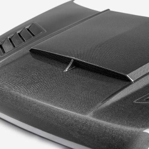 2021-2024 Ford F-150 XL Type-AB Carbon Fiber Hood - Anderson Composites - AC-HD21FDF150-AB - Image 5