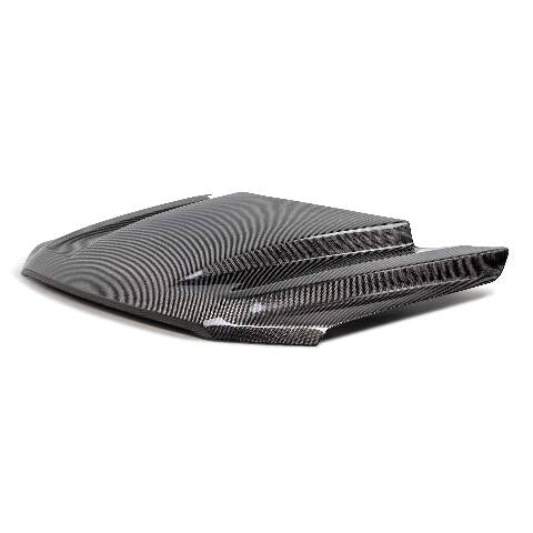 2021-2024 Ford F-150 XL Type-CJ Carbon Fiber Hood - Anderson Composites - AC-HD21FDF150-CJ - Image 2