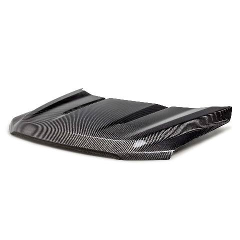 2021-2024 Ford F-150 XL Type-OE Carbon Fiber Hood - Anderson Composites - AC-HD21FDF150-OE