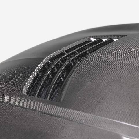 2022-2024 Cadillac CT5-V Blackwing Type-SV Double Sided Carbon Fiber Hood  - Anderson Composites - AC-HD22CACT5BW-SV-DS - Image 5