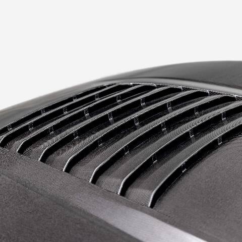 2024 Ford Mustang Type-GT5 Double Sided Carbon Fiber Hood - Anderson Composites - AC-HD24FDMU-GT5-DS - Image 2