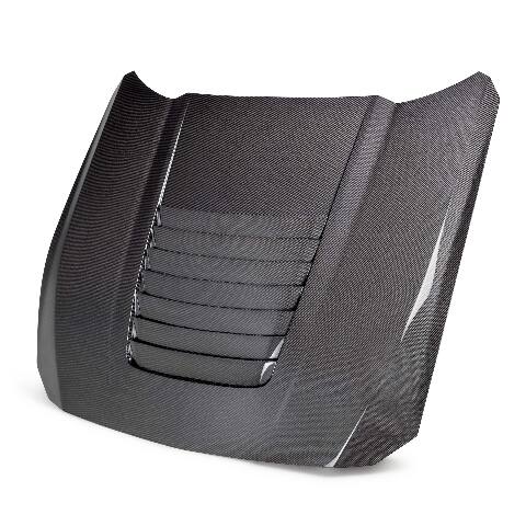 2024 Ford Mustang Type-GT5 Double Sided Carbon Fiber Hood - Anderson Composites - AC-HD24FDMU-GT5-DS - Image 7