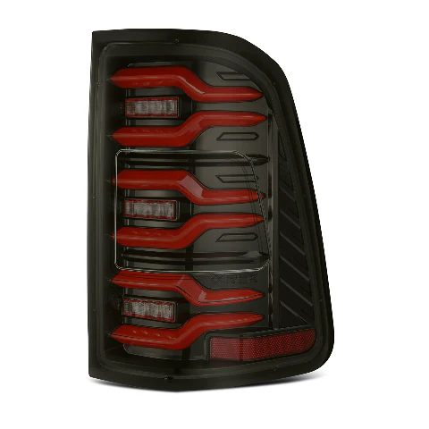 2025+ Ram 1500 LUXX-Series LED Tail Lights Black/Red - 640052