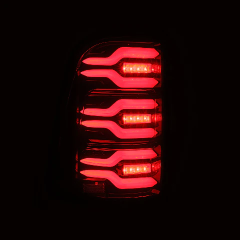 2025+ Ram 1500 LUXX-Series LED Tail Lights Black/Red - 640052 - Image 5