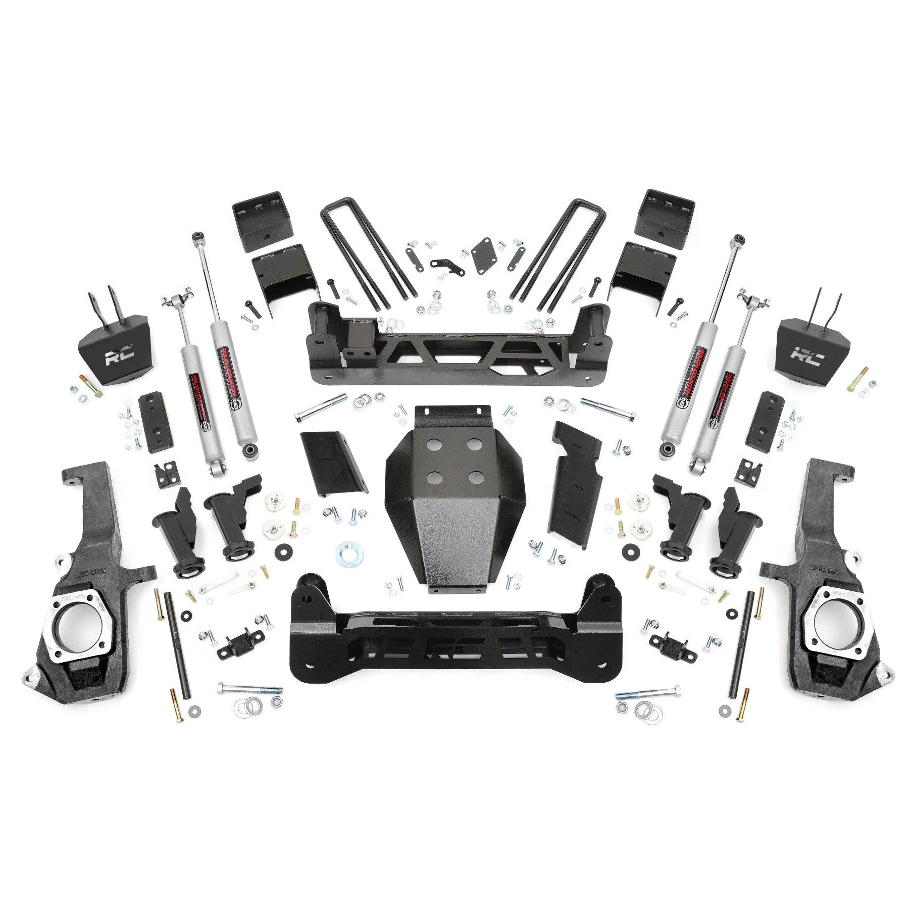 7.5in GM Torsion Bar Drop Suspension Lift Kit (11-19 2500HD/3500HD)