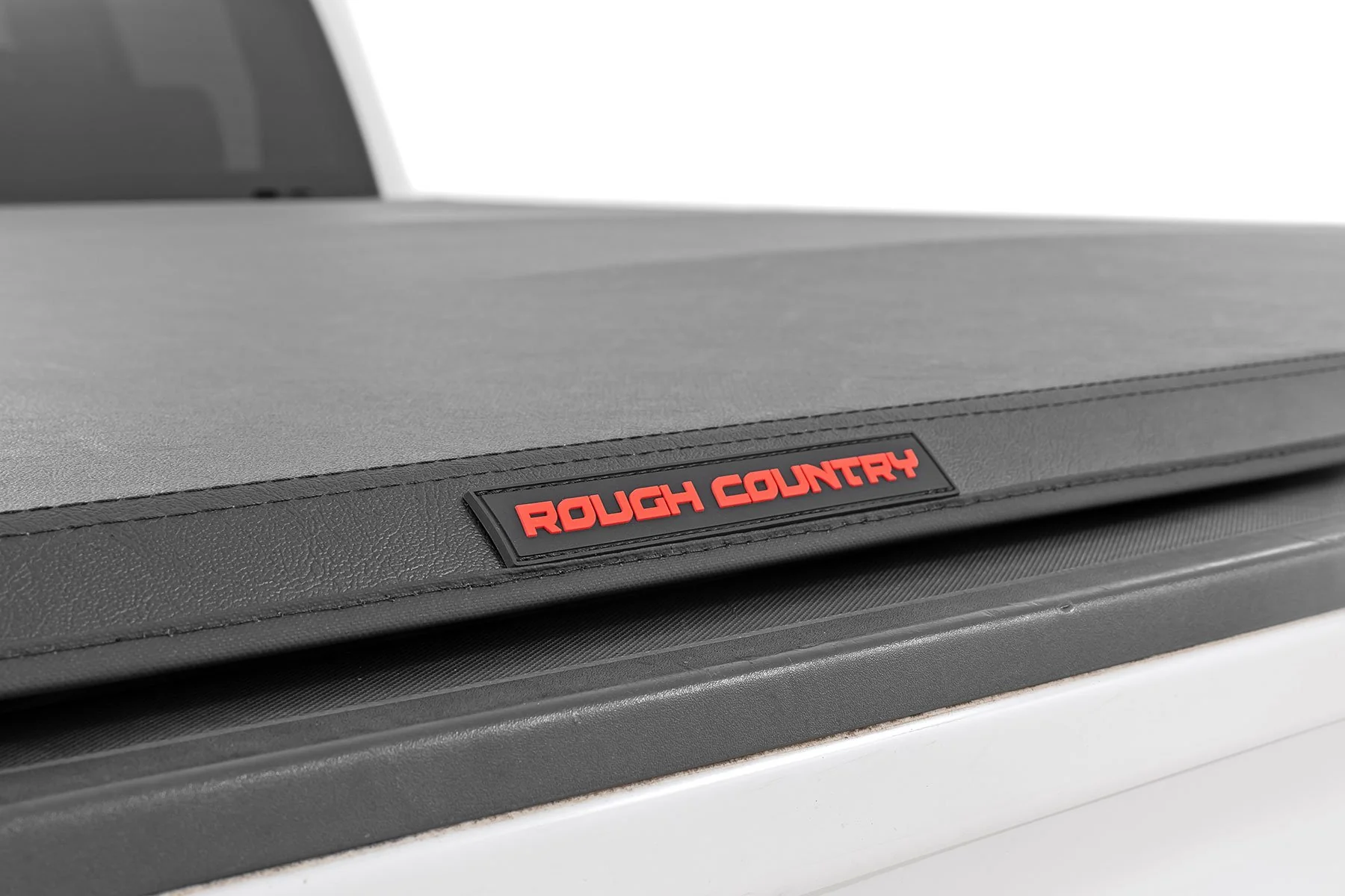 Bed Cover | Tri Fold | Soft | 6'7" Bed | Chevrolet Silverado/GMC Sierra 1500 | 2014-2018 | Rough Country | 41214650A - Image 5