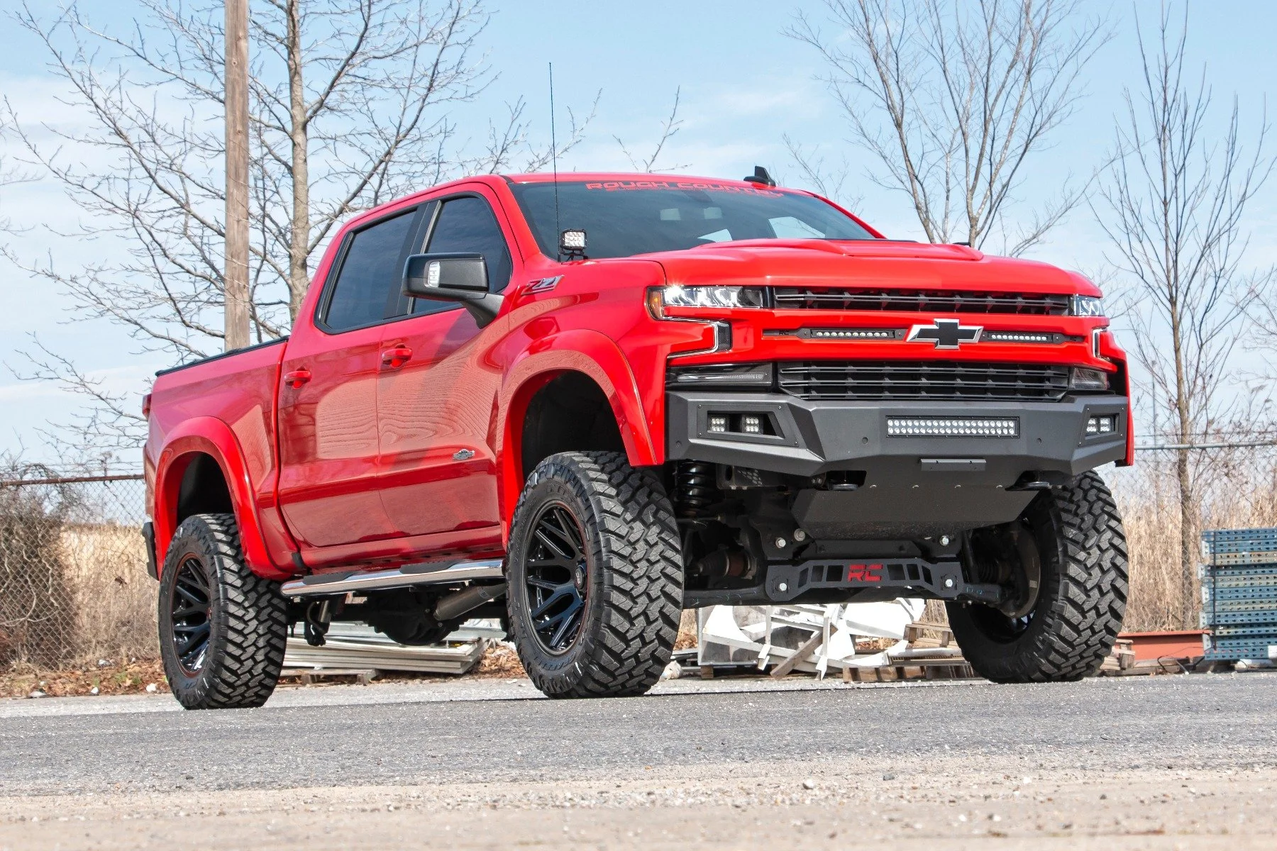 Oval Nerf Step | Chevy/GMC 1500/2500HD/3500HD  [Crew | Def Tank] | 2019-2022 | Rough Country | 21002S - Image 4