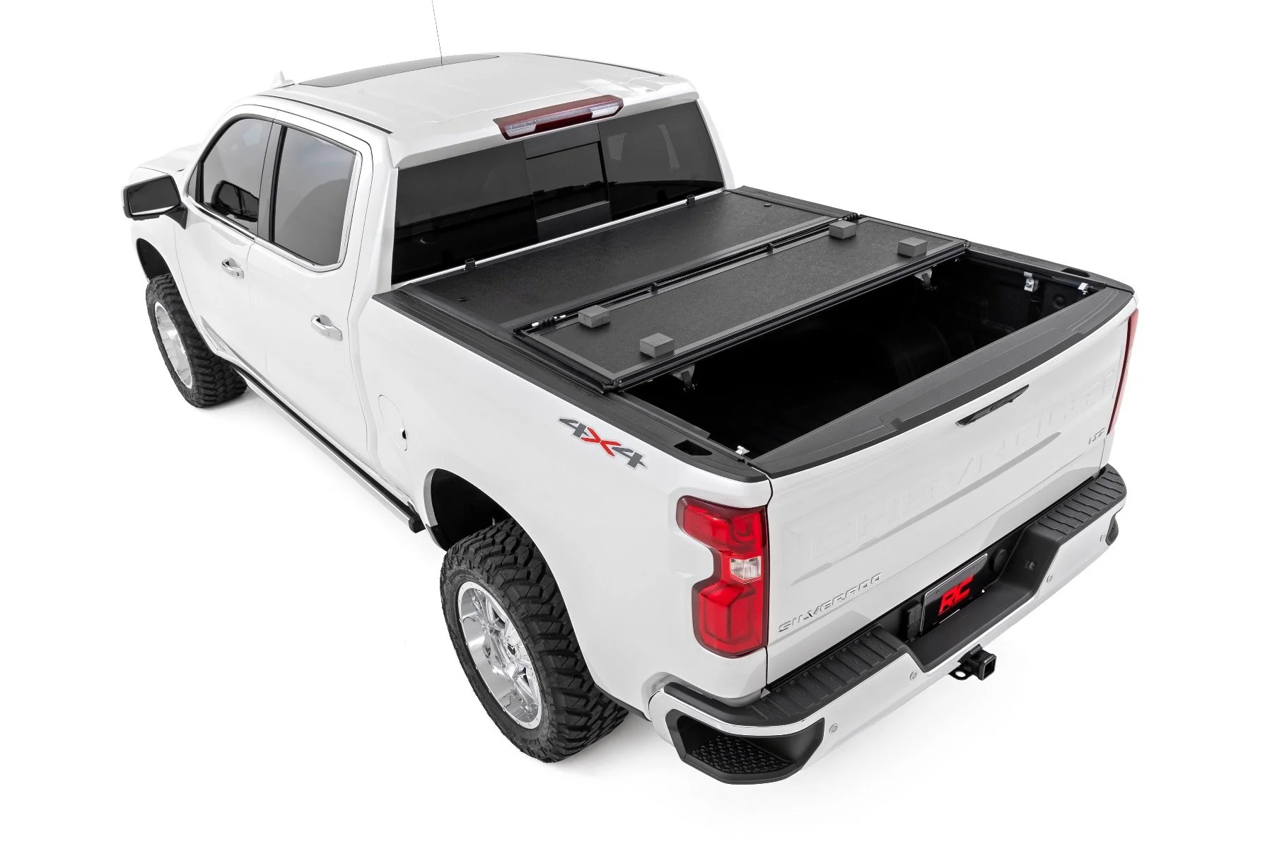 Hard Low Profile Bed Cover | 5'9" Bed | Chevrolet Silverado/GMC Sierra 1500 | 2019-2022 | Rough Country | 47120580B - Image 4