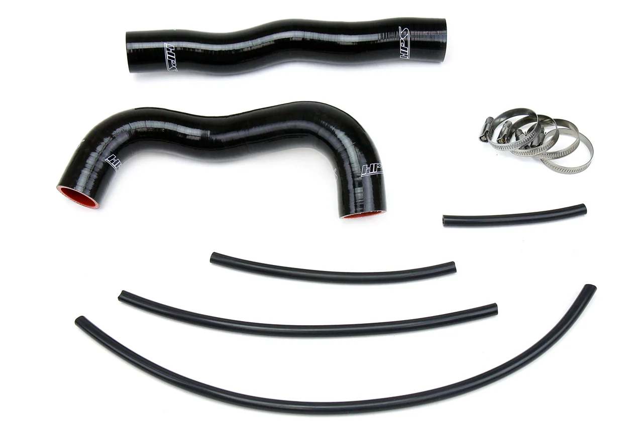 HPS 57-1324R-BLK Hyundai 2013-2014 Genesis Coupe 2.0T Turbo 4Cyl-Radiator Hose