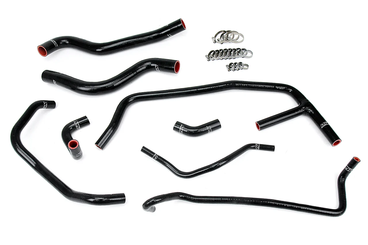 HPS 57-1452-BLK Ford 2015-2019 Mustang Ecoboost 2.3L Turbo-Radiator + Heater Hose
