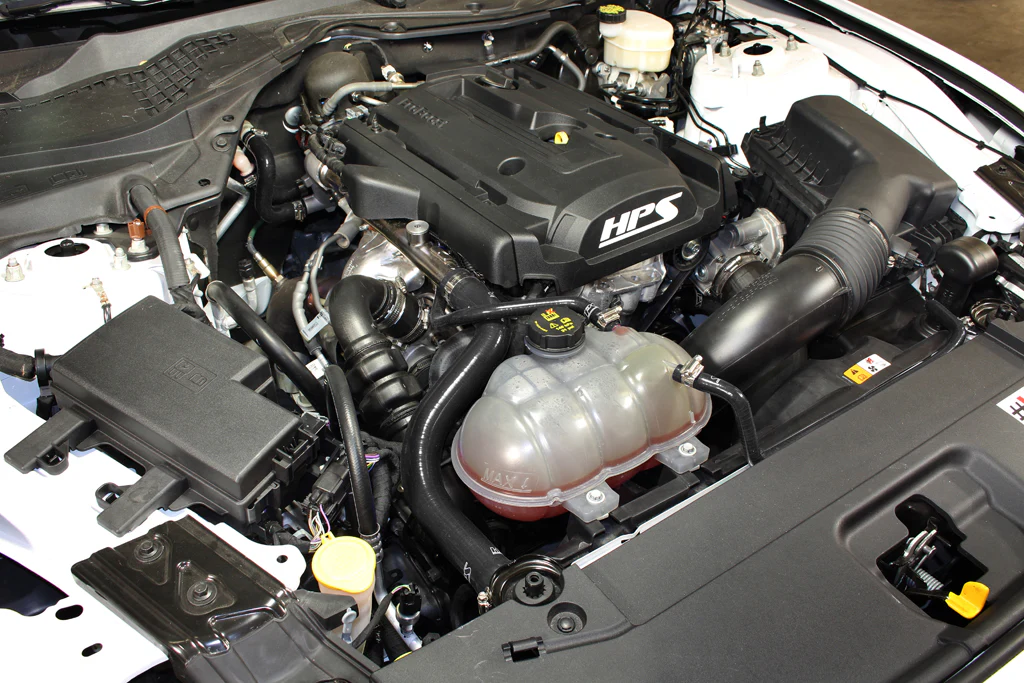 HPS 57-1452-BLK Ford 2015-2019 Mustang Ecoboost 2.3L Turbo-Radiator + Heater Hose - Image 2