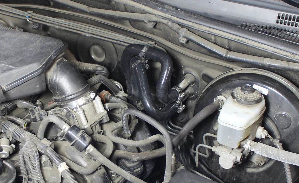 HPS 57-1470-BLK Toyota 2005-2018 Tacoma 2.7L 4Cyl-Heater Hose - Image 2