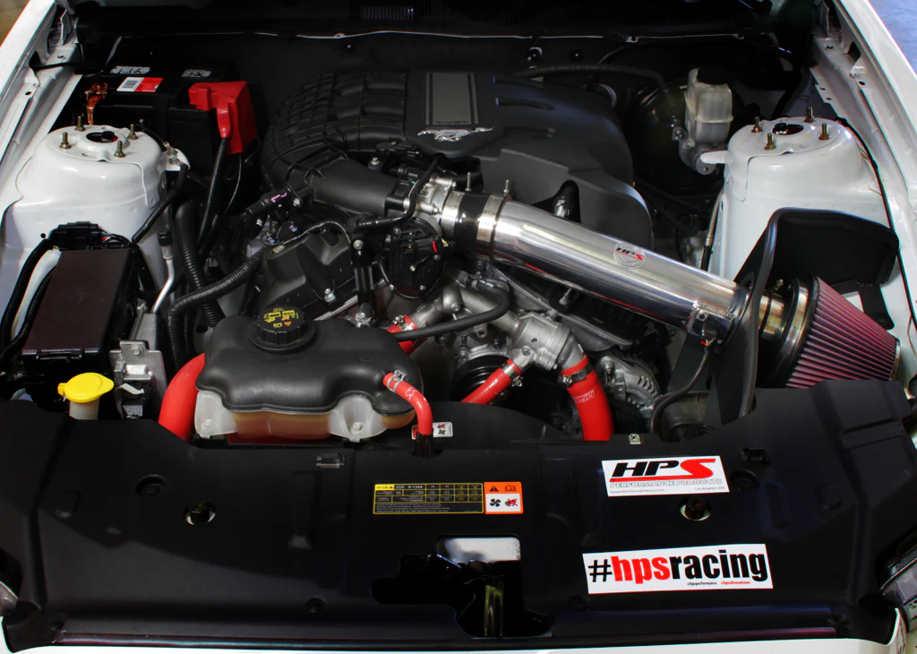 HPS 57-1506-RED Ford 2015-2017 Mustang 3.7L V6-Radiator + Heater Hose - Image 2