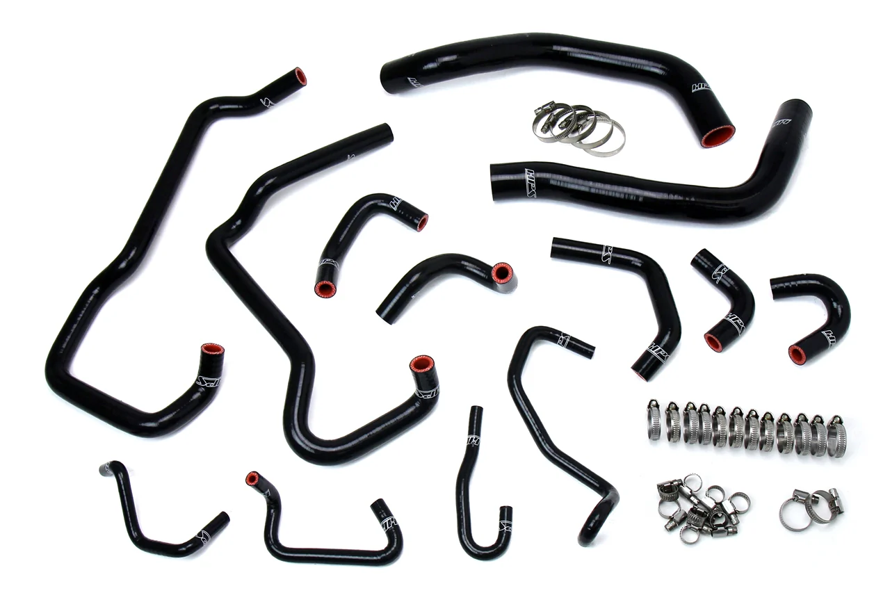 HPS 57-1581-BLK Toyota 2016-2020 Tacoma 3.5L V6-Radiator + Heater Hose