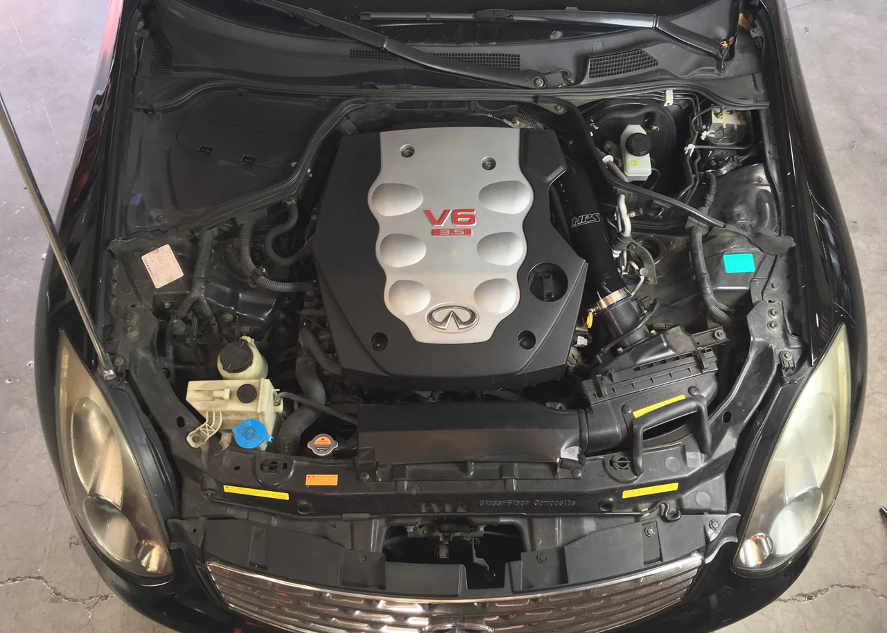 HPS 57-1592-BLK-1 Infiniti 2003-2007 G35 Coupe 3.5L V6-Intake Hose - Image 3