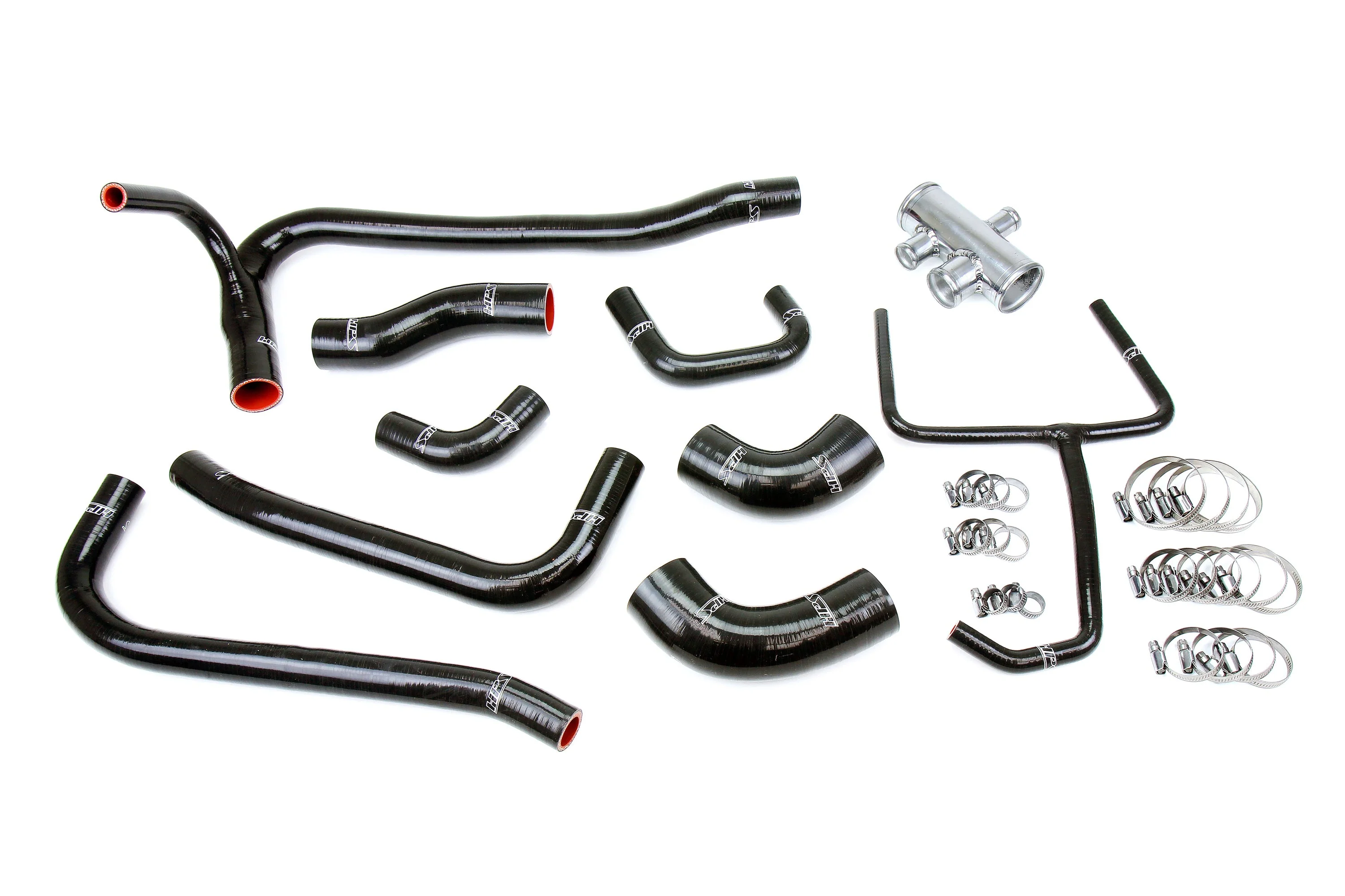 HPS 57-2069-BLK Ford 2007-2014 Mustang GT500 5.4L 5.8L Supercharged-Radiator Hose