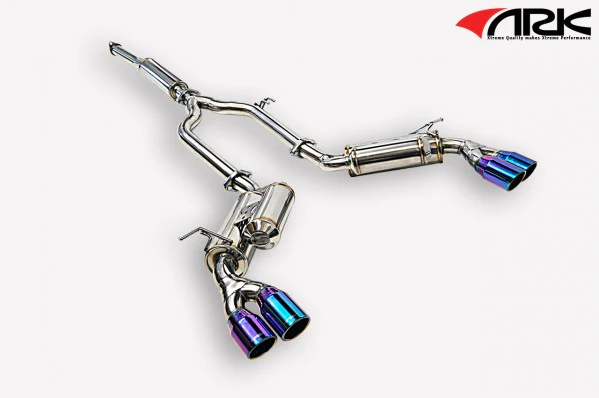 2010-2014 Hyundai Genesis Coupe [2.0T] GRiP Exhaust System w/ Tecno Tips | ARK - SM0702-0303G