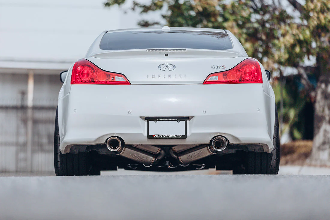 2008-2015 Infiniti G37 / Q60 Coupe [RWD] GRiP Exhaust System w/ Polished Tips | ARK - SM1102-0103G - Image 2