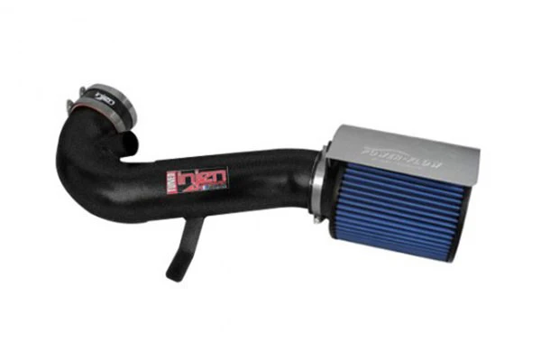 2011-2014 Ford Mustang GT [5.0L] PowerFlow Cold Air Intake System - Wrinkle Black | Injen - PF9023WB