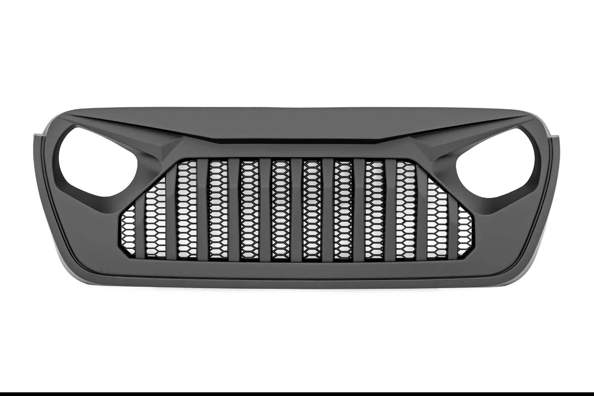 Jeep JL/JU/Gladiator Angry Eyes Replacement Grille | Rough Country | 10496 - Image 5