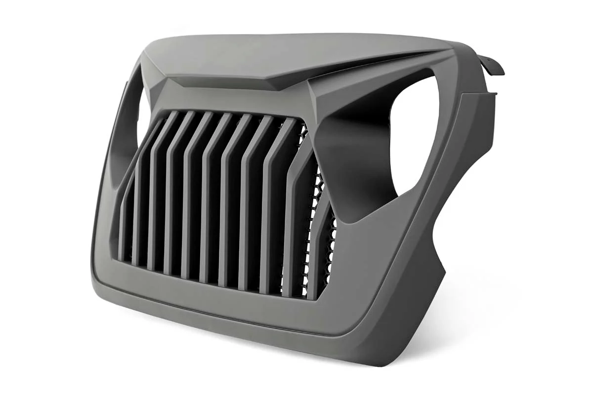 Jeep JL/JU/Gladiator Angry Eyes Replacement Grille | Rough Country | 10496 - Image 6