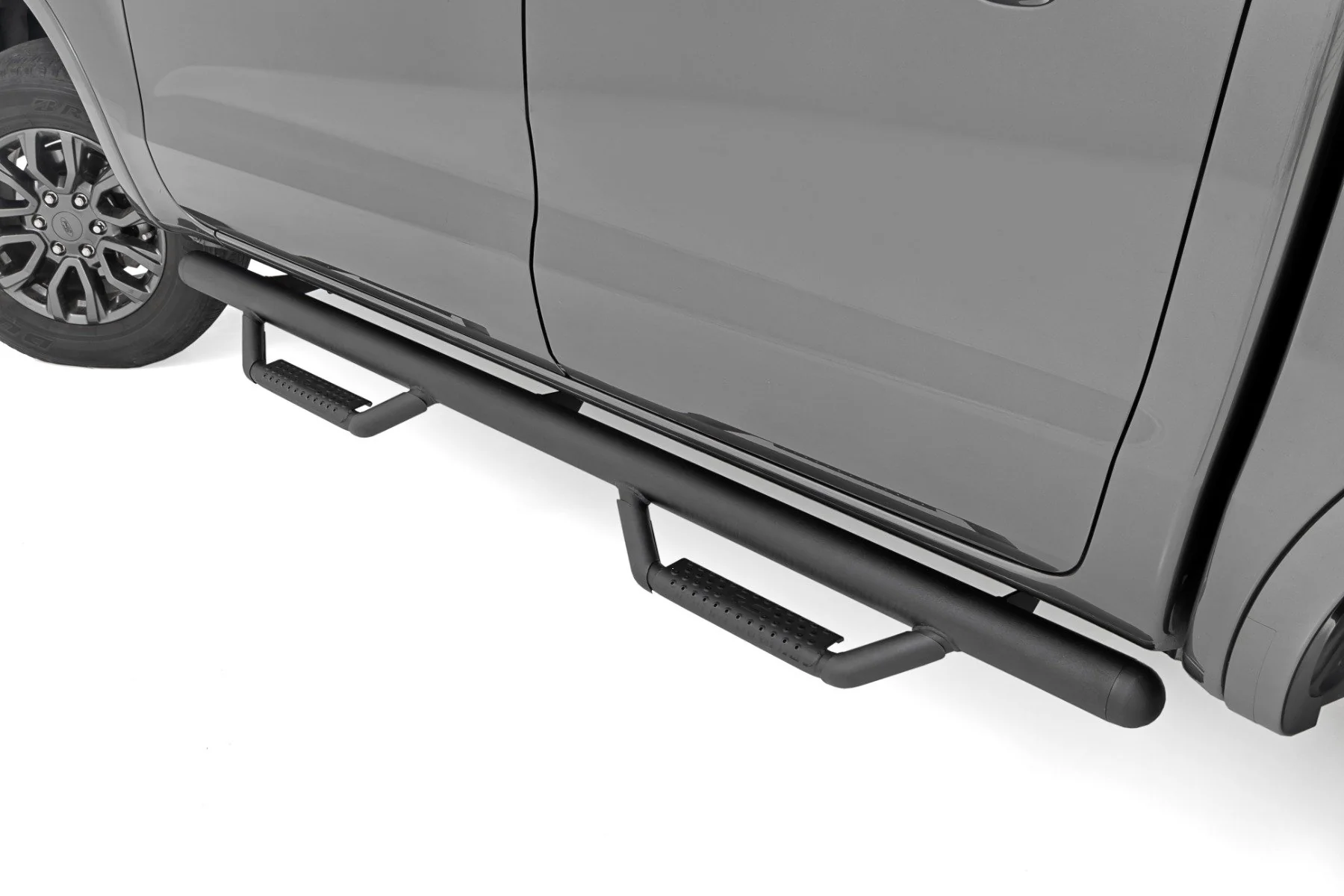 Nerf Steps | Cab Length | Crew Cab | Ford Ranger 2WD/4WD | 2019-2021 | Rough Country | RCF1981CCB