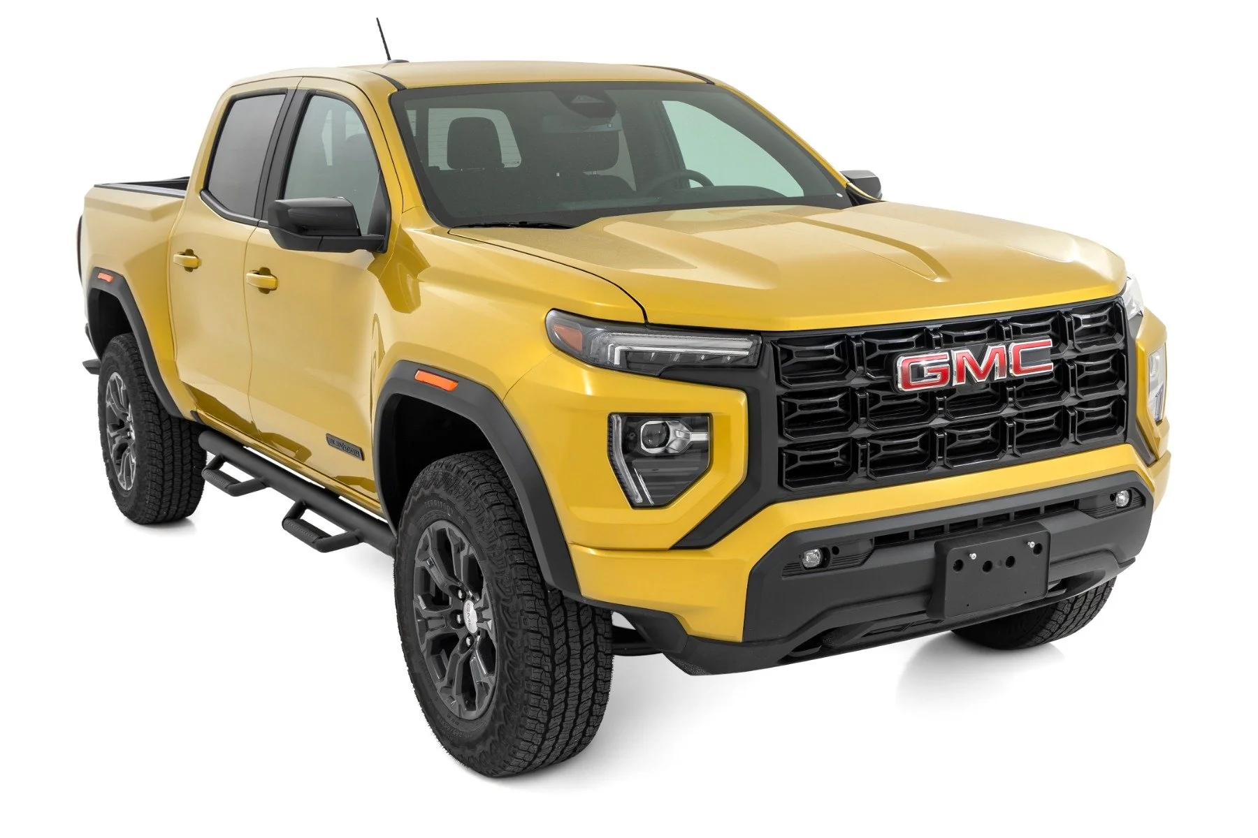 Nerf Steps | Full Len Crew | 5 Ft Bed | Chevy/GMC Canyon/Colorado | 2015-2021 | Rough Country | RCG1583CCB - Image 2