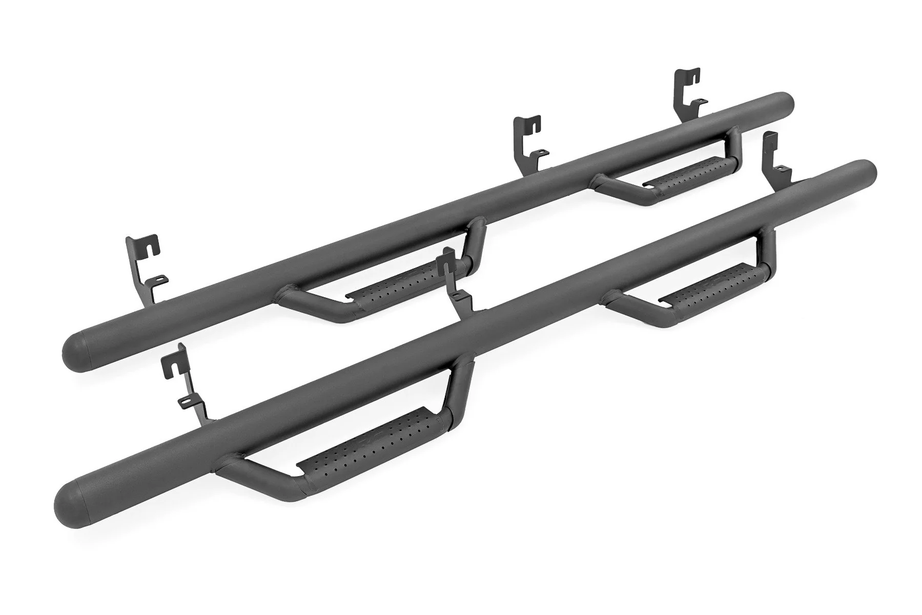 Nerf Steps | Full Len Crew | 5 Ft Bed | Chevy/GMC Canyon/Colorado | 2015-2021 | Rough Country | RCG1583CCB - Image 4