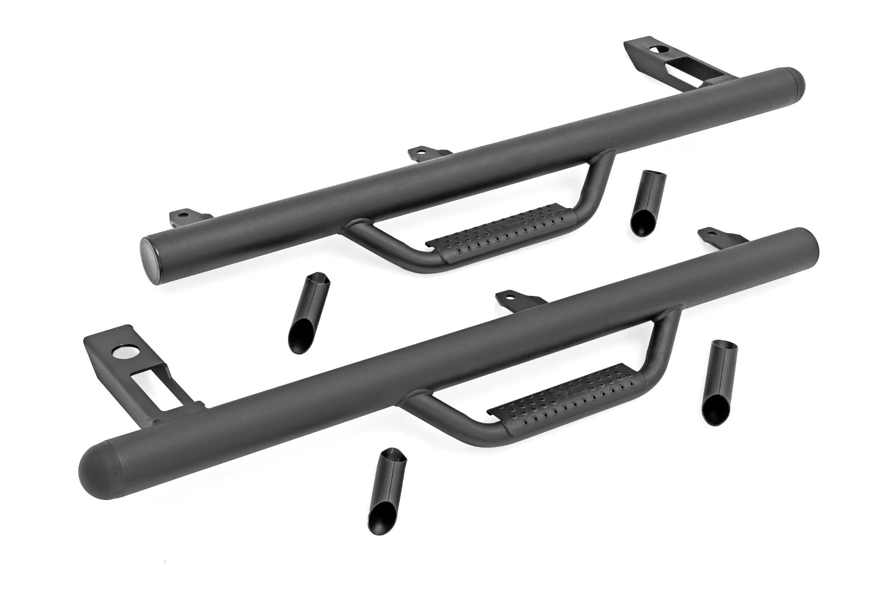 Nerf Steps | Full Length | Jeep Wrangler TJ 4WD | 1997-2006 | Rough Country | RCJ9746A - Image 4