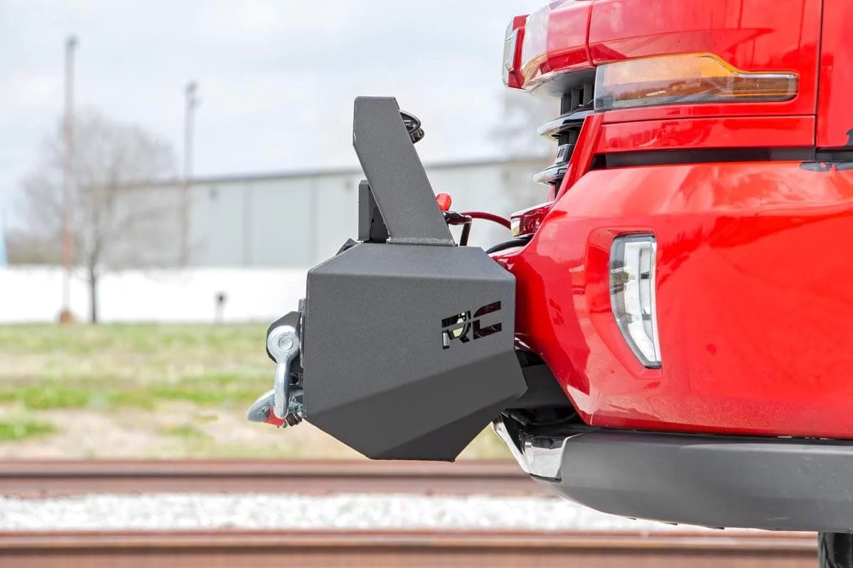 EXO Winch Mount Kit | Chevrolet Silverado 1500 2WD/4WD | 2007-2018 | Rough Country | 10761 - Image 5