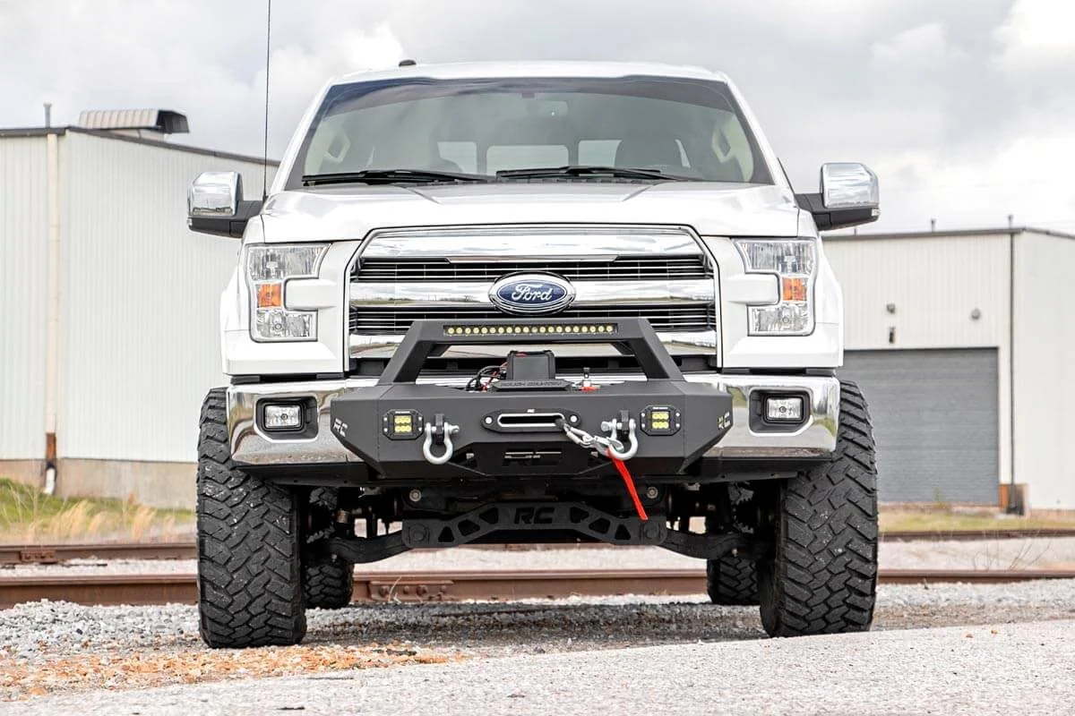 EXO Winch Mount Kit | Ford F-150 2WD/4WD | 2009-2022 | Rough Country | 10762 - Image 6